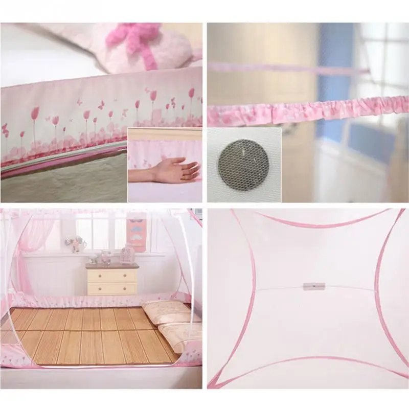 Москитная сетка всплывающая купольная палатка дизайн двойная открытая Складная