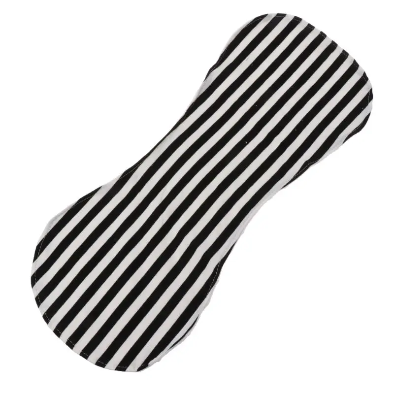 Black White Хлопковые нагрудники детская отрыжка ткани новорожденных мягкие и абсорбирующие полотенца отрывающиеся тряпки детский душ подарочный набор - Цвет: Black White