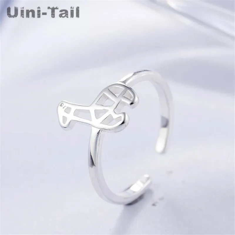 Uini Tail хит продаж новинка Стерлинговое Серебро 925 пробы милое креативное Открытое
