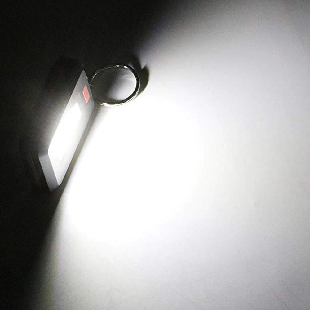 Aukelly миниатюрный светодиодный портативный фонарь брелок экстренный внешний