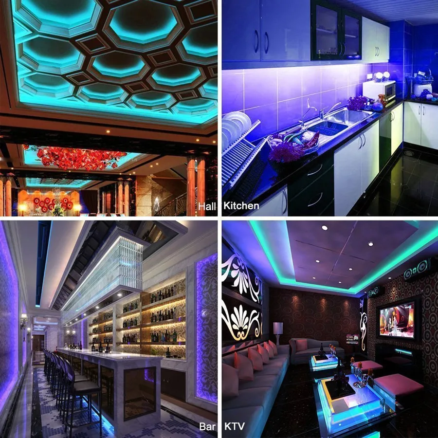 RGB Светодиодная лента Водонепроницаемая 5050 RGBW RGBWW светодиодный светильник Гибкая