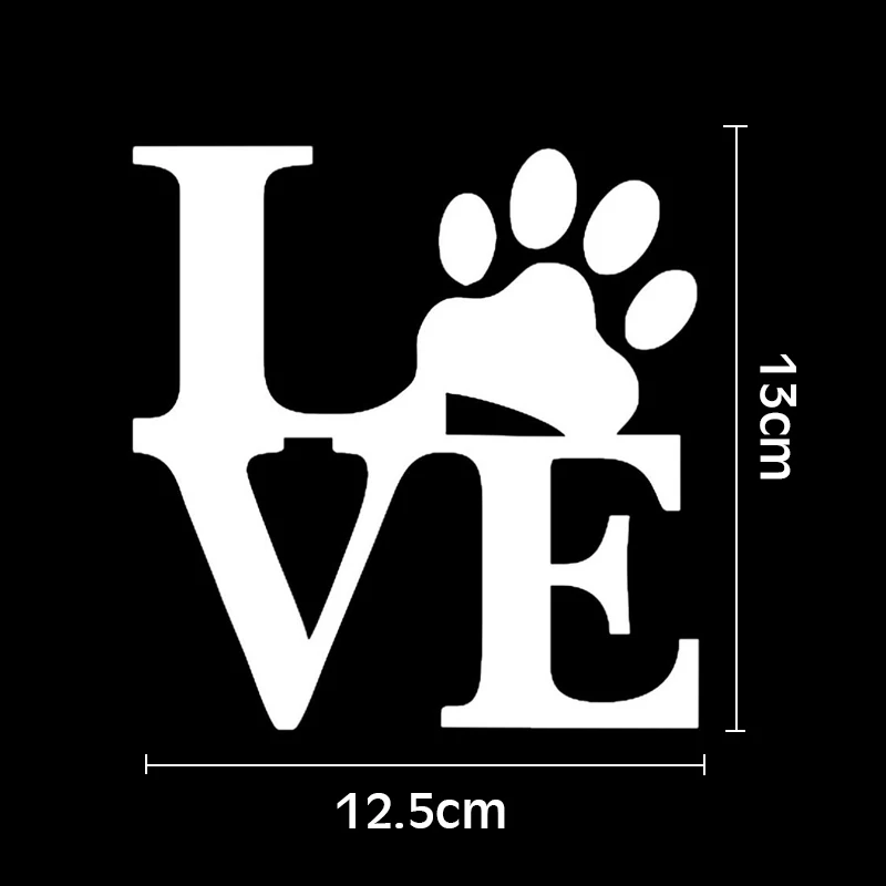 BEMOST автомобильный Стайлинг животное домашний питомец собака &quotЛюбовь лапа&quot