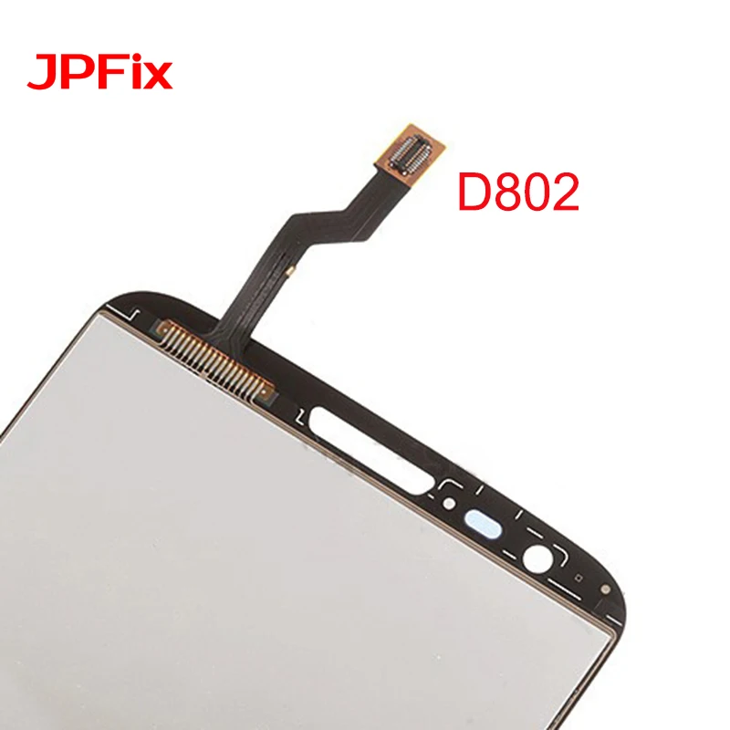 JPFix для LG G2 D802 D800 D805 D803 VS980 F320 LS980 сменный сенсорный ЖК дисплей с рамкой|Экраны