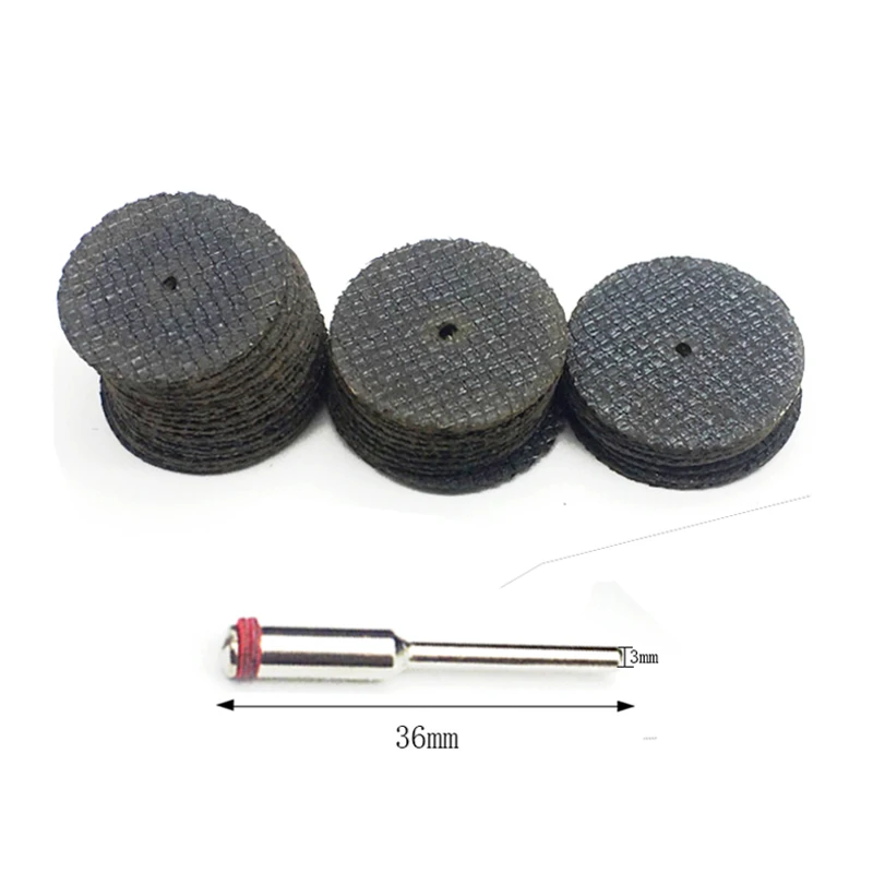 YEODA 32 шт. Dremel Аксессуары для вращающихся инструментов Режущий диск для шлифовальных машин армированный стекловолокном отрезной колесный диск Dremel инструмент