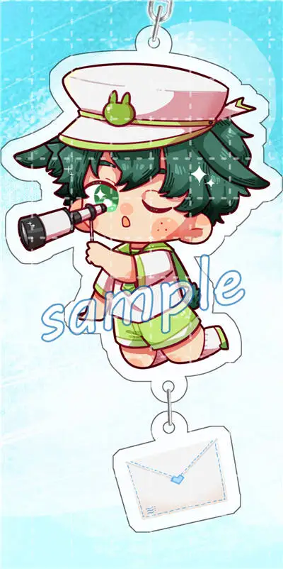 Аниме My Hero academic Midoriya Izuku Bakugou Katsuki Todoroki Shoto костюм моряка брелок косплей акриловая