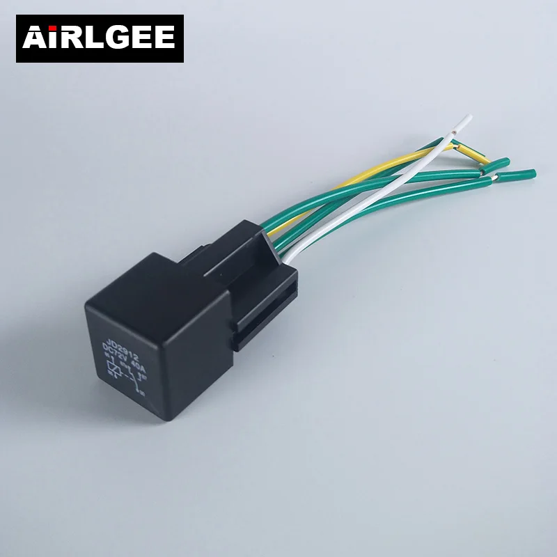 Реле JD2912 40A для автомобиля 5 контактов 12 В 24 72 в катушка реле электромобиля с