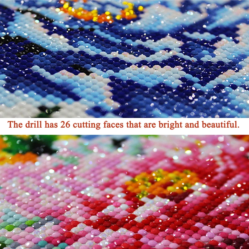 Картина маслом квадратная дрель кошка Алмазная Вышивка Полный дисплей круглая