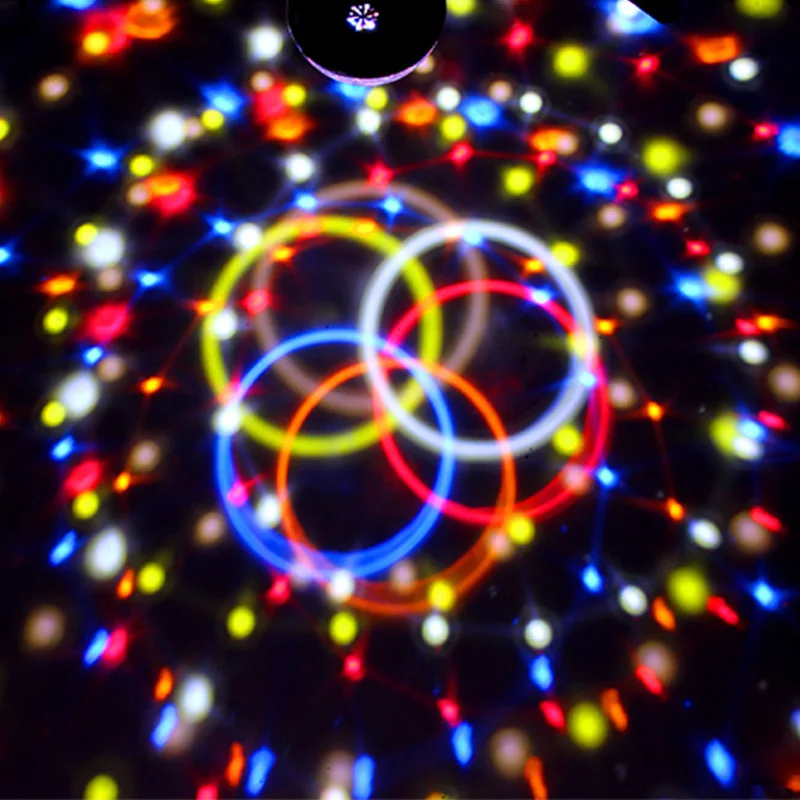 Led диско магический шар свет Bluetooth динамик для дома караоке музыкальный плеер