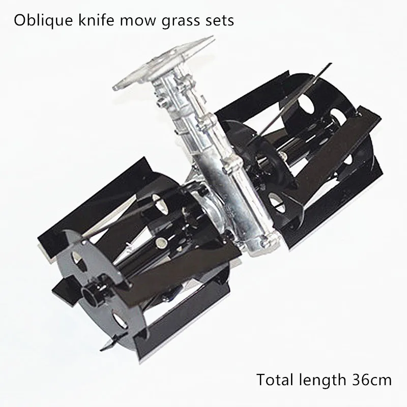 mow grass wheel C Многофункциональная газонокосилка, нож для рассыпчатой почвы, роторная головка для обработки почвы, газонокосилка для косилки, J18459 - Цвет: mow grass wheel C