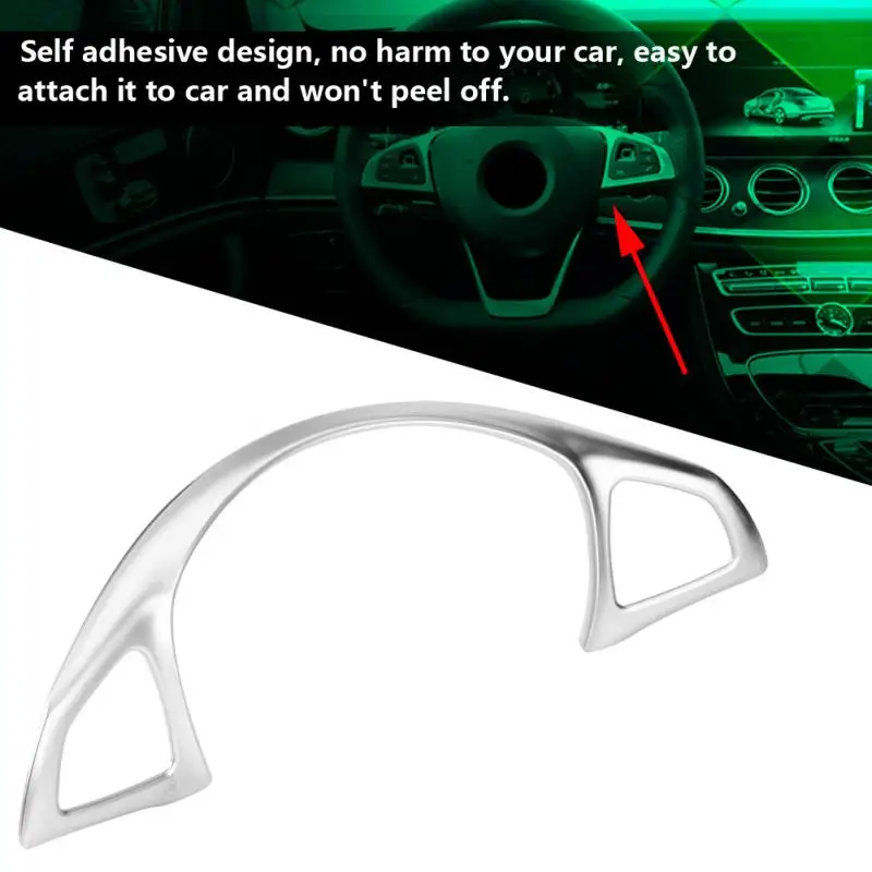 Декоративные наклейки на руль автомобиля декоративные для Mercedes Benz E W213 C W205 GLC X253 |