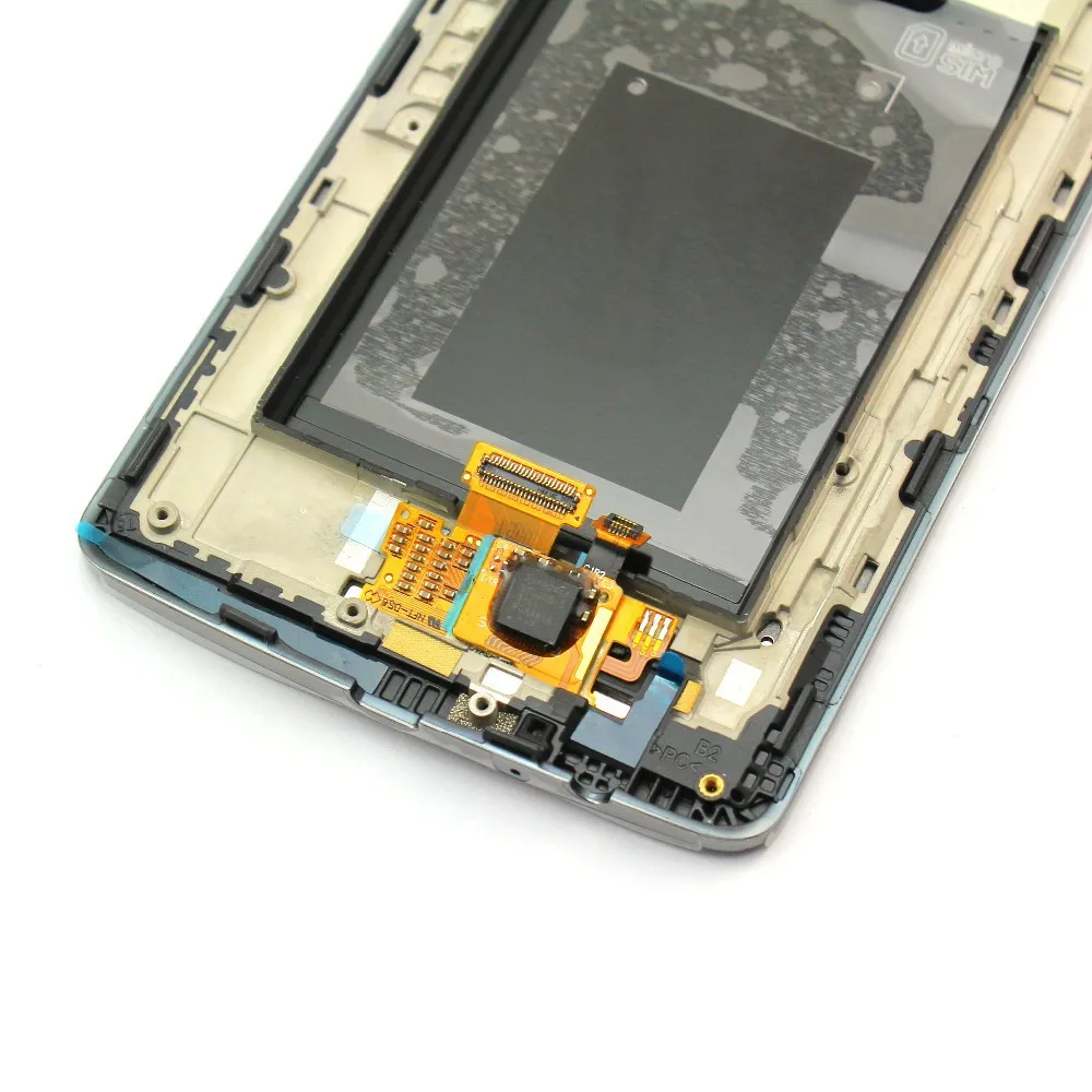 Для LG G3 D855 D850 ЖК дисплей сенсорный экран с планшета + ободок рамки полная сборка