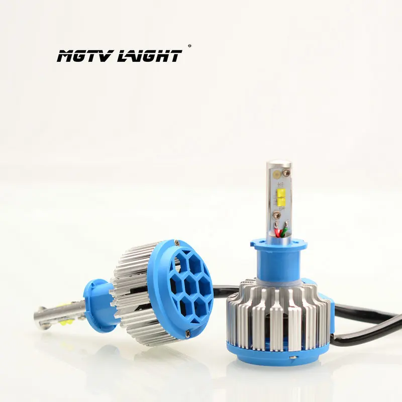 2018 супер яркие Автомобильные фары H3 Led H8/h11 Hb3/9005 Hb4/9006 H1 H7 70 Вт 7000lm автомобильная