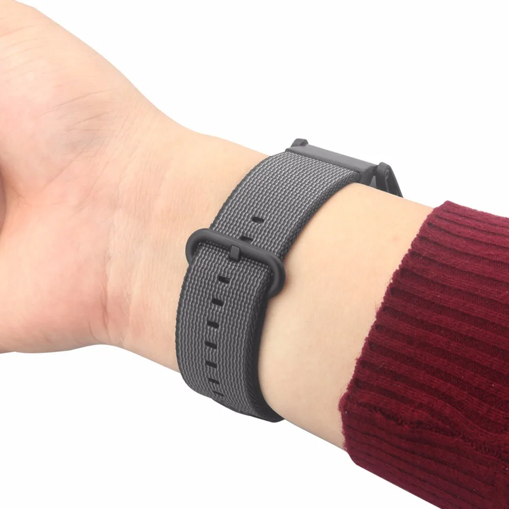 XBERSTAR Quick Release нейлон плетеный браслет на запястье ремешок для Garmin Fenix 5/Forerunner 935/подход S60 gps часы ремешки