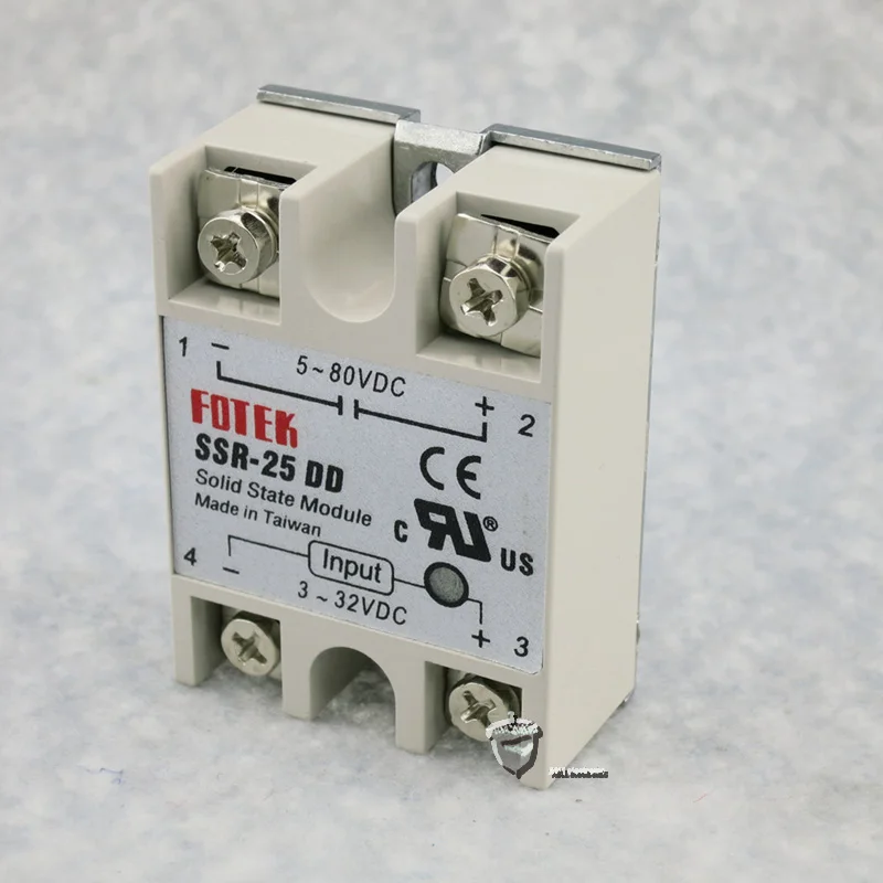 solid state relay SSR-25DD 25A DC 3-32V TO 5-80V SSR 25DD |