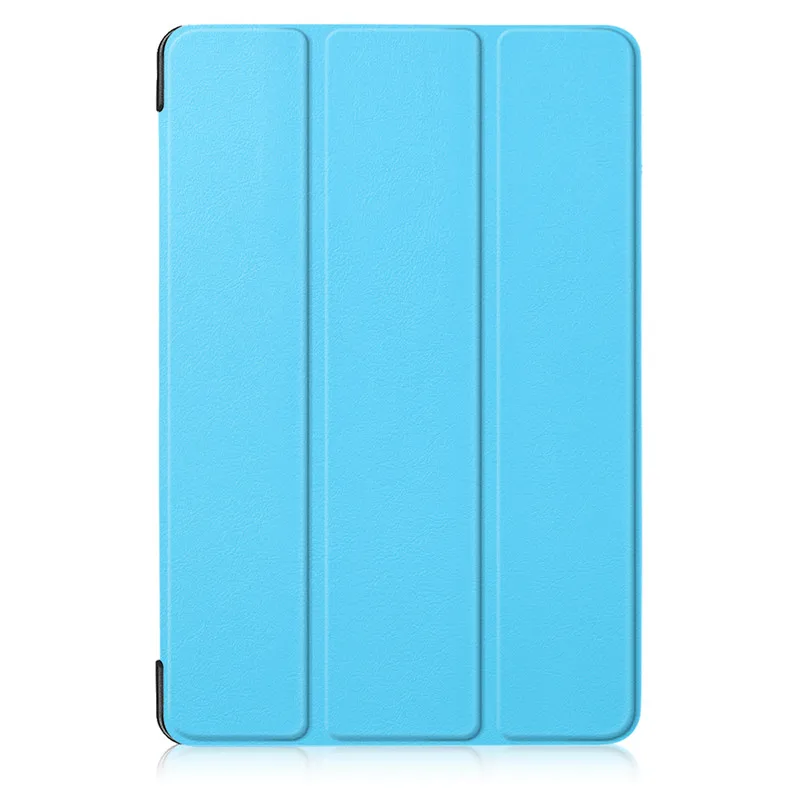 KST Sky blue Чехол для samsung Galaxy Tab S4 10,5 T830 T835 SM-T830 SM-T835 10," Умный складной чехол-подставка для планшета с ремешком+ ручка - Цвет: KST Sky blue