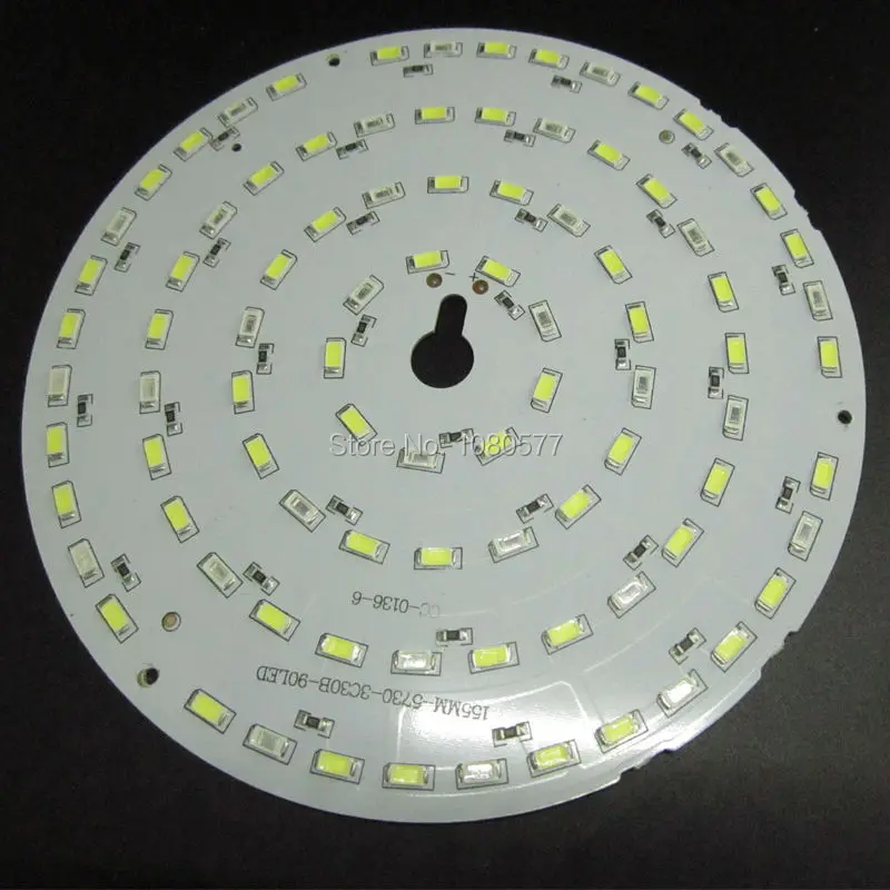 DC 12 В белый + красный цвет 45 Вт Светодиодная печатная плата вход не требует