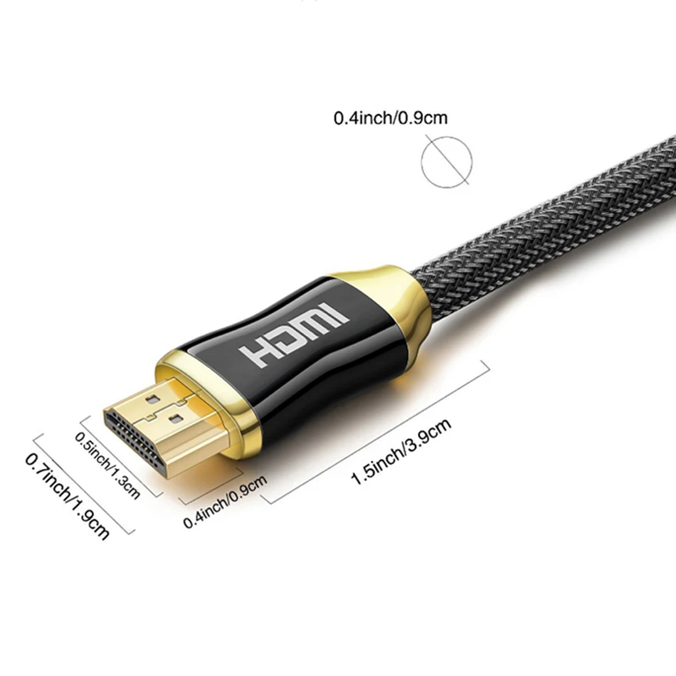 Oppselve HDMI 2,0 кабель HDMI к HDMI кабель Ethernet кабель для PS3 проектор HD lcd пульт для телевизора компьютера ноутбука