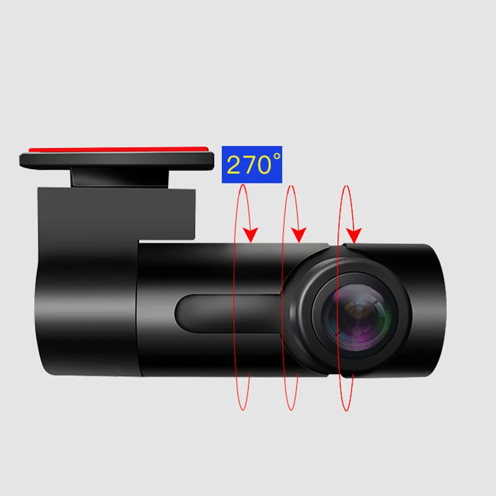 170 широкоугольный видеорегистратор Автомобильный камера Full HD 1080P Автомобильная Wi