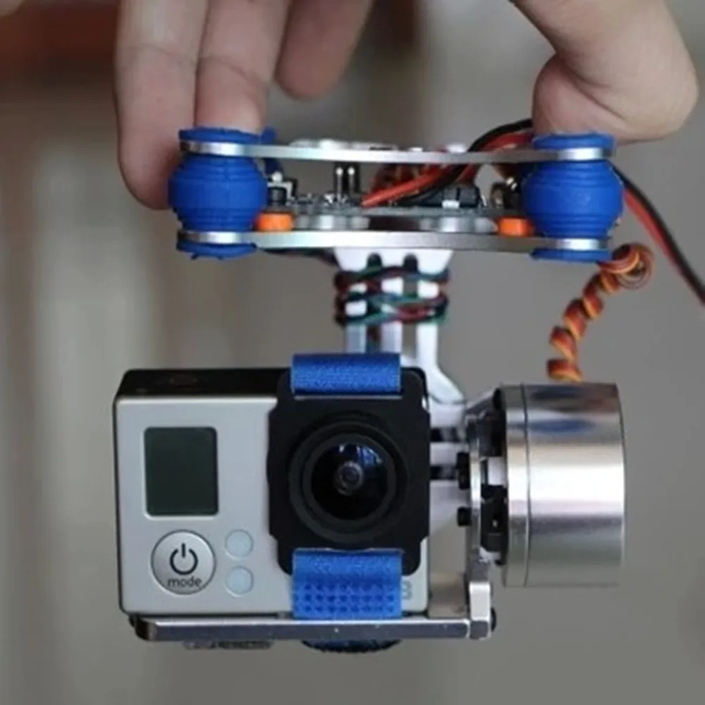 2 осевая металлическая бесщеточная Карданная камера с мотором и контроллером для