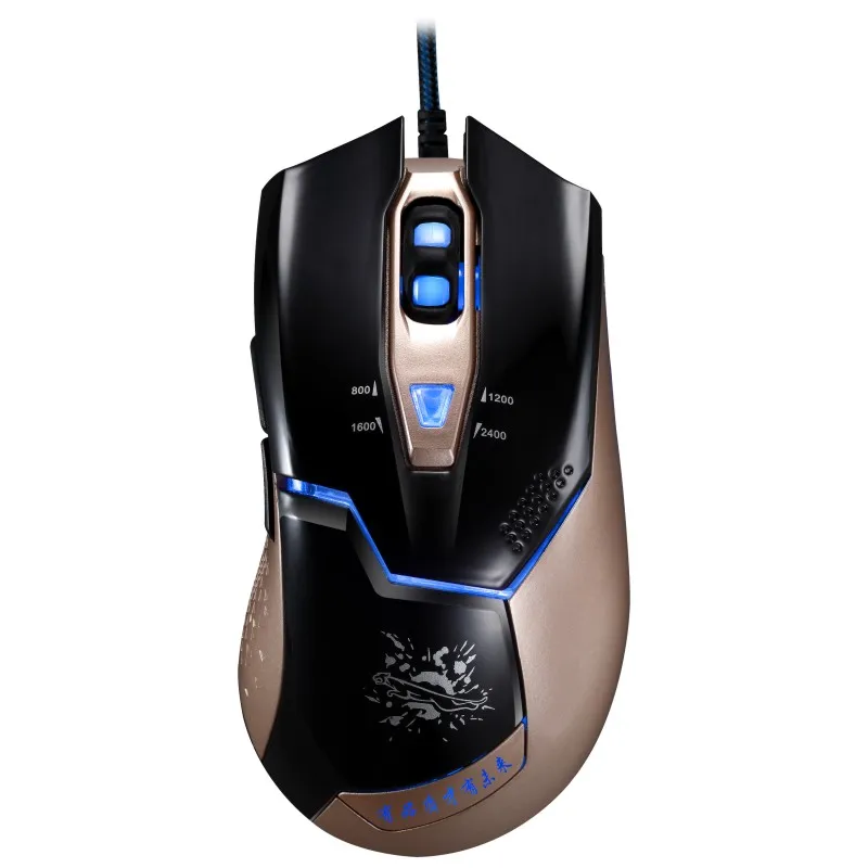 Original Authentic Optical 6D USB Wired Gaming Mouse 6Buttons Game Pro Gamer Computer Mice For PC Laptop High Quality | Компьютеры и