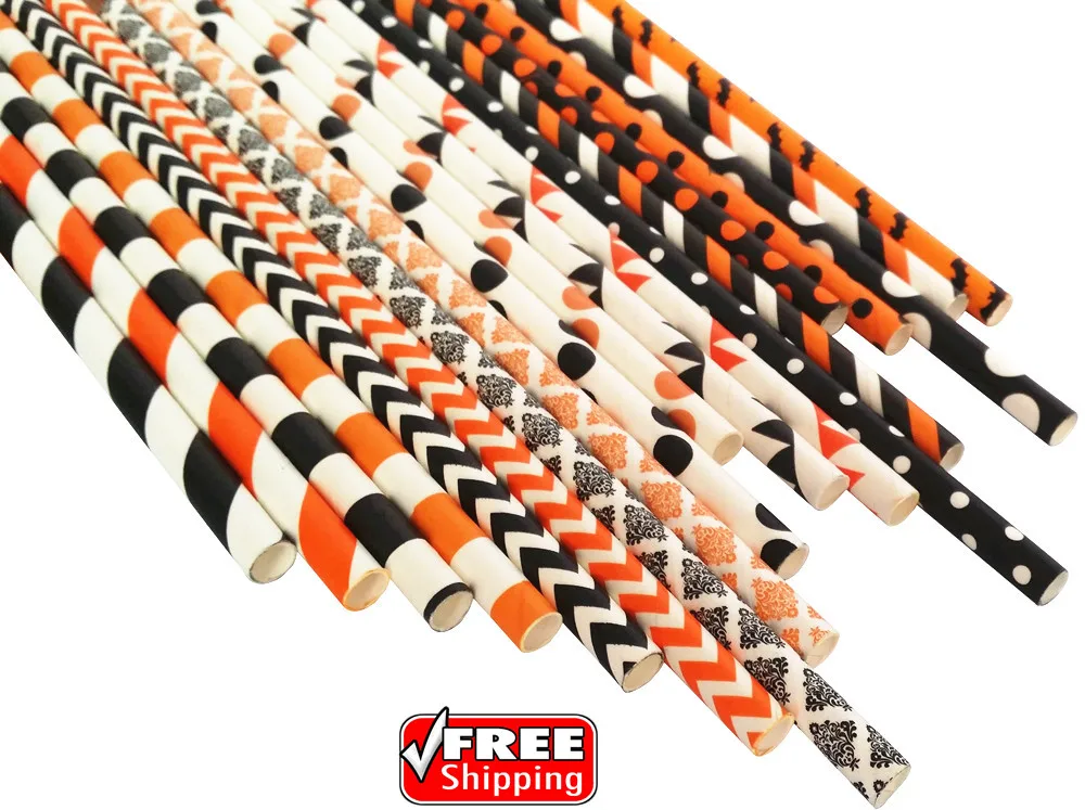 Бесплатная доставка DHL 1000 шт. выбор ваших цветов бумажные соломинки-бумажные