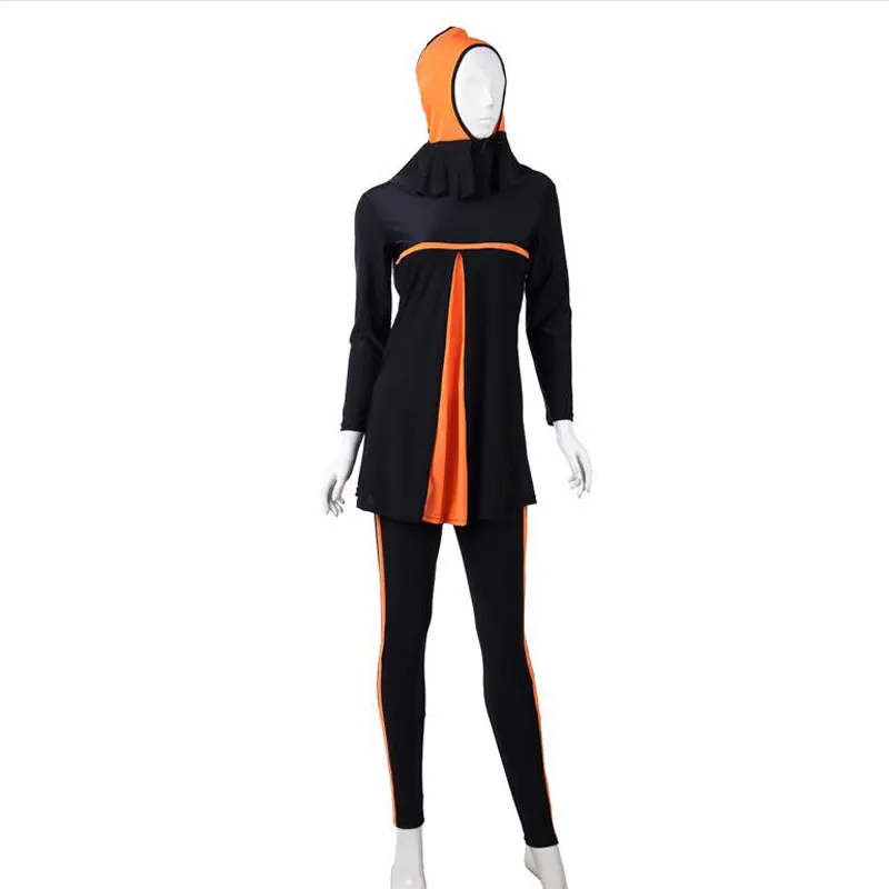 Классический Исламский купальник женский купальный костюм с полным покрытием