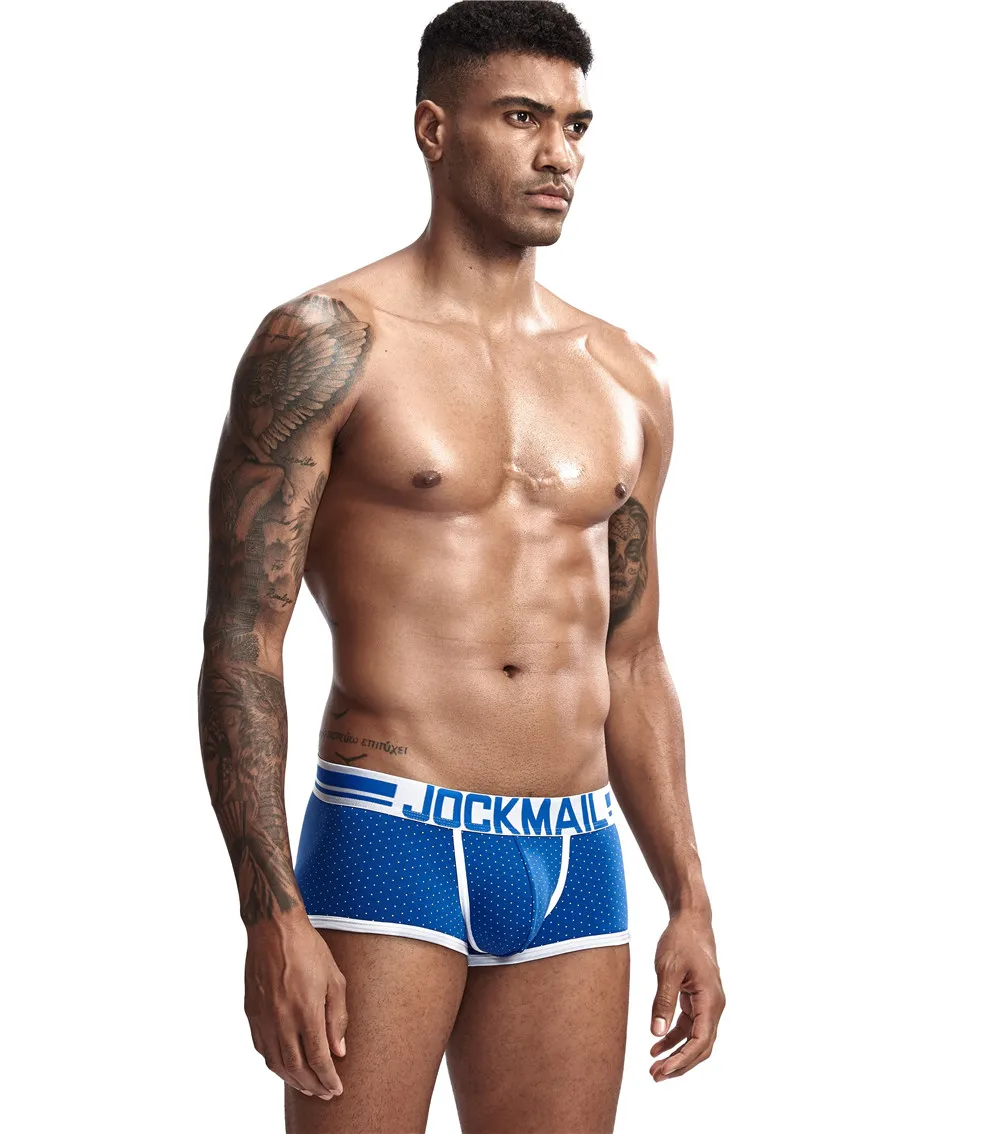 JOCKMAIL Новая мужская одежда хлопок сексуальное мужское нижнее белье мужские шорты домашние трусы боксеры Молодежные трусы боксеры для мужчин