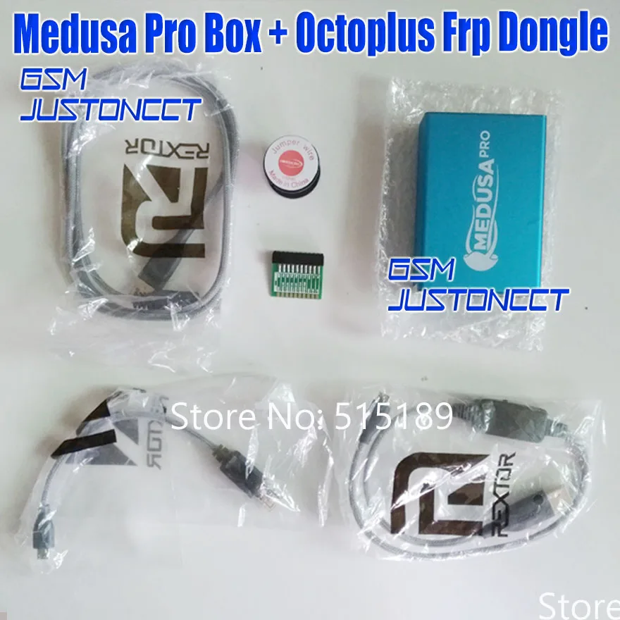 Оригинальная новая коробка Медуза PRO Box+ octoplus Frp dongle+ JTAG Clip MMC для LG для samsung для huawei с Оптимусом кабелем