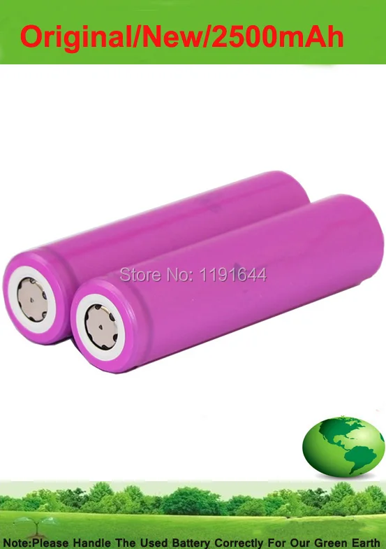 Бесплатная Доставка! 2 шт./лот настоящий SANYO 3 7 V 16650 UR16650ZTA 2500mAh литий ионный