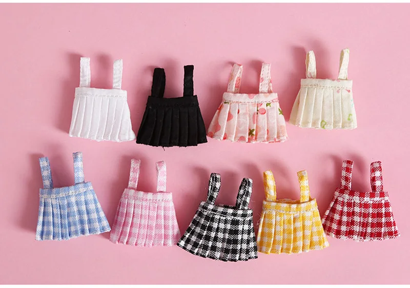 1Pcs pleated skirt Doll Skirt Clothes Accessories for 1/12 bjd | Игрушки и хобби