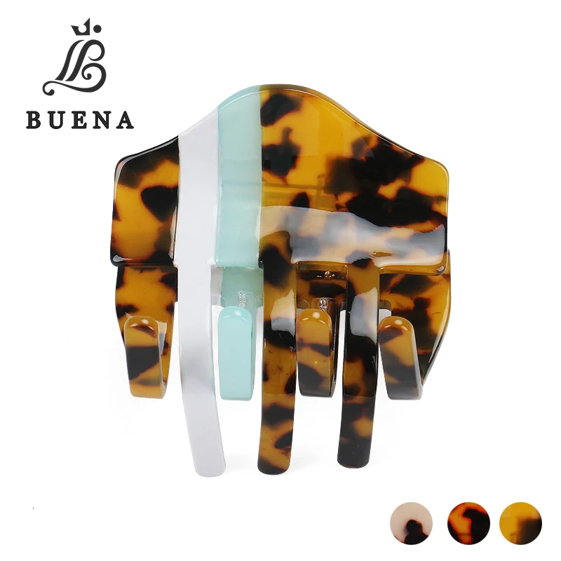 

Simple Small Tortoiseshell Color Hair Claw High Quality Acetate Hair Claw Clips Wholesale Fashion Hair Accessories Women
