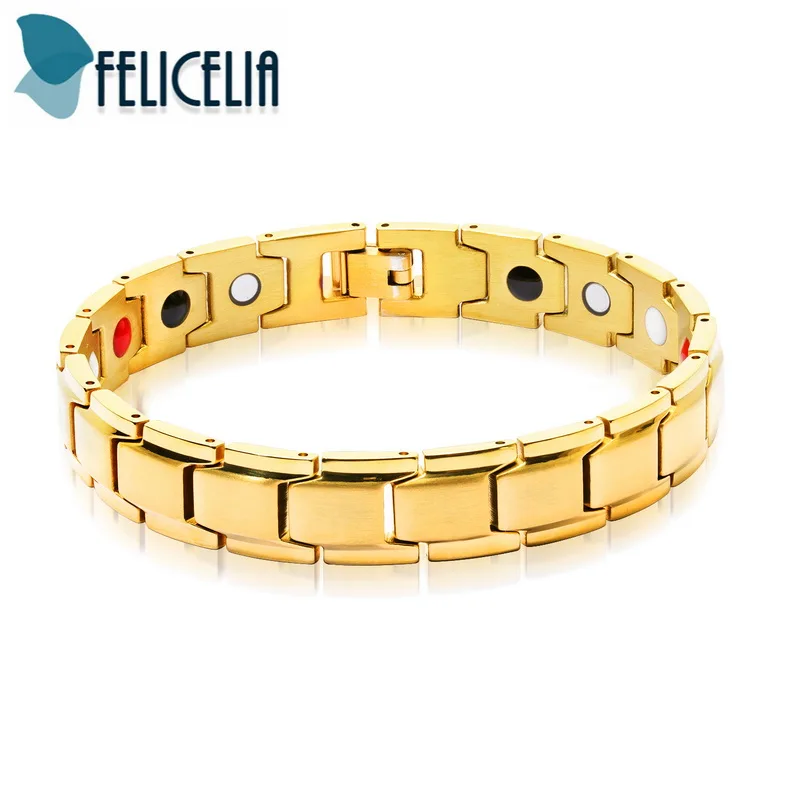Мужской Магнитный Браслет Из Нержавеющей Стали Felicelia магнитный браслет с