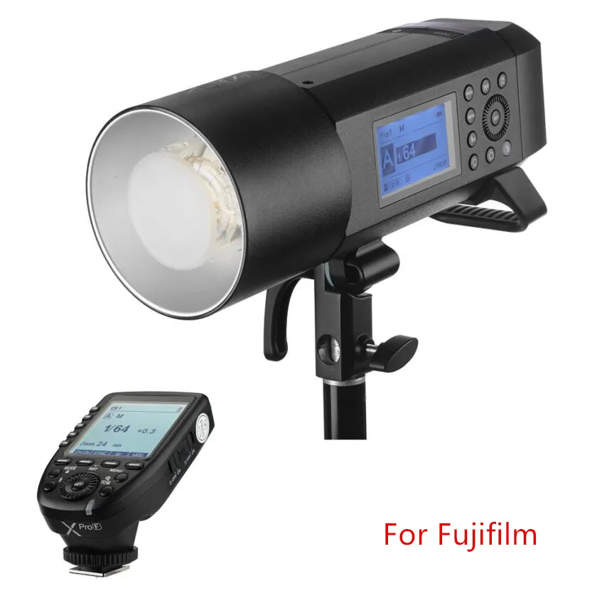 Godox AD400 Pro WITSTRO все-в-одном открытый ttl HSS 1/8000s вспышка 400Ws Встроенная 2,4G Беспроводная система X для Canon Nikon sony Fuji - Цвет: for Fujifilm