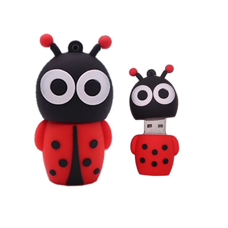 Usb-флеш-накопитель в виде божьей коровки 64 ГБ 128 4 8 16 32 | Компьютеры и офис
