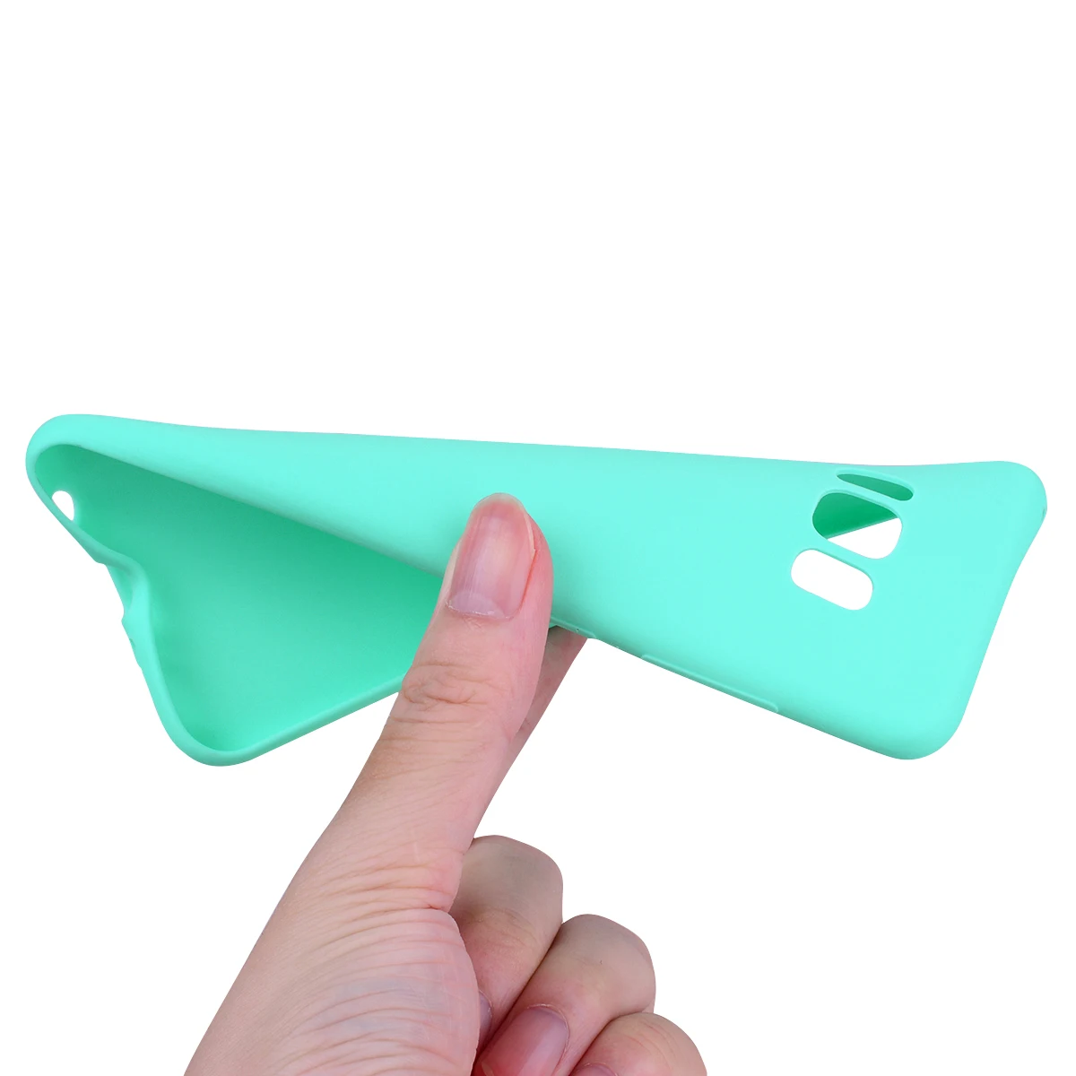 Простой короткий Ультратонкий чехол Etui pouzdro для Samsung Galaxy S10 Plus S10e S9 S8 S7 S6 edge Fundas