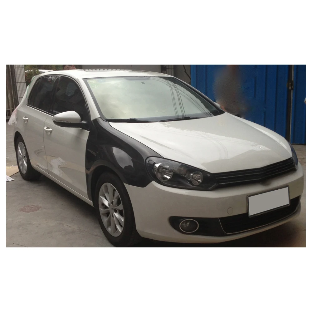 Углеродные волоконные крылья для багажника боковые Volkswagen VW GOLF 6 VI MK6 2010 2013