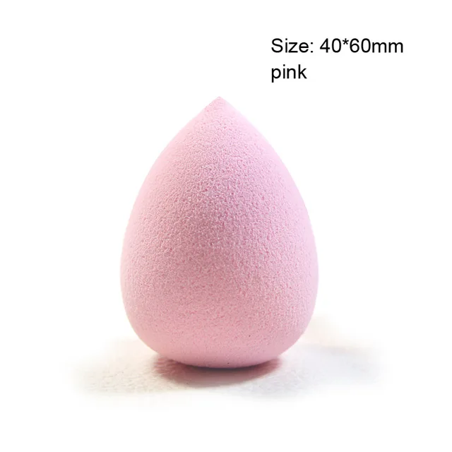 big pink 1 шт. Мягкий косметический спонж для макияжа, косметический спонж,, форма капли воды, спонж для нанесения макияжа, инструмент для красоты - Цвет: big pink