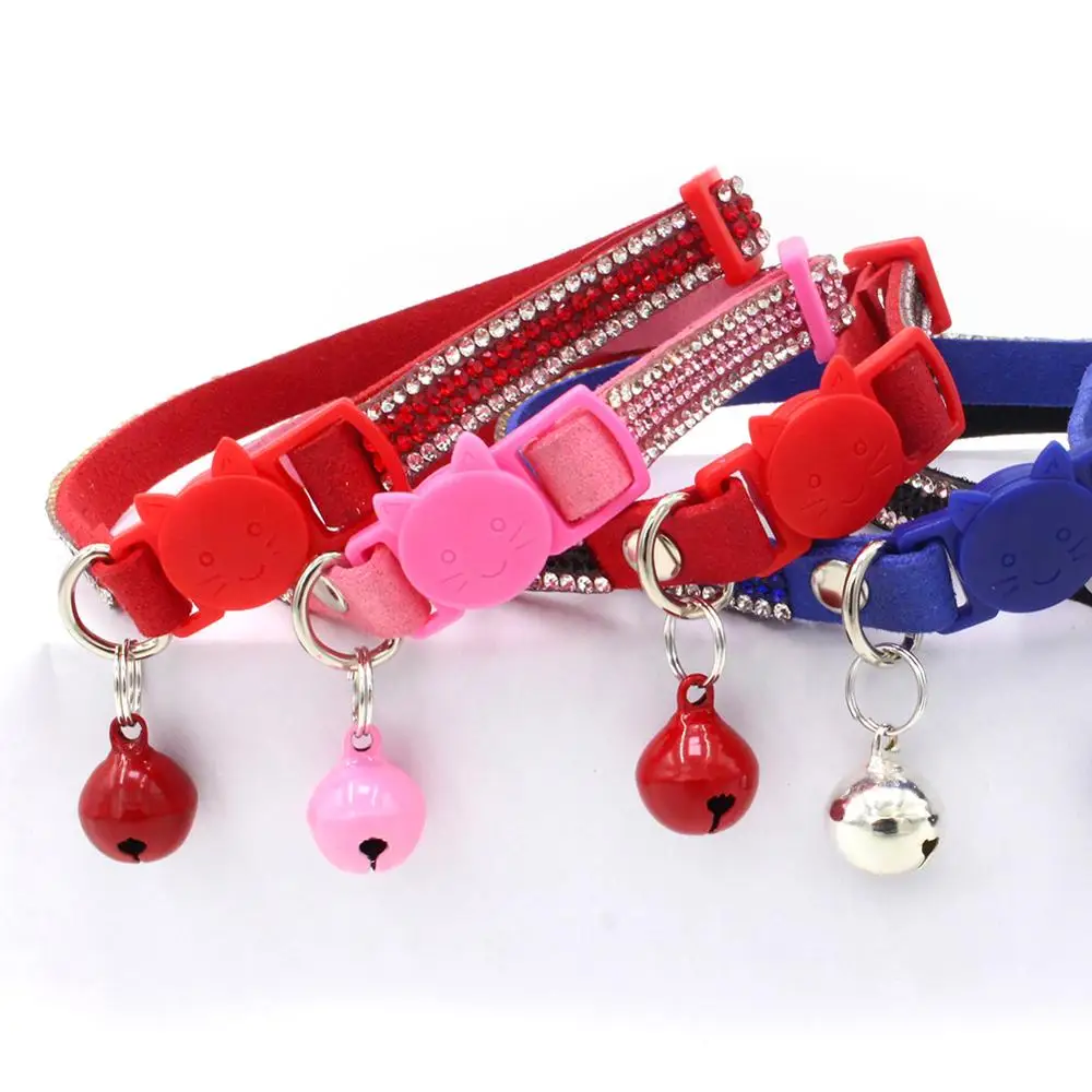 Ошейник для кошек с колокольчиком ошейник собак котят ошейники домашних