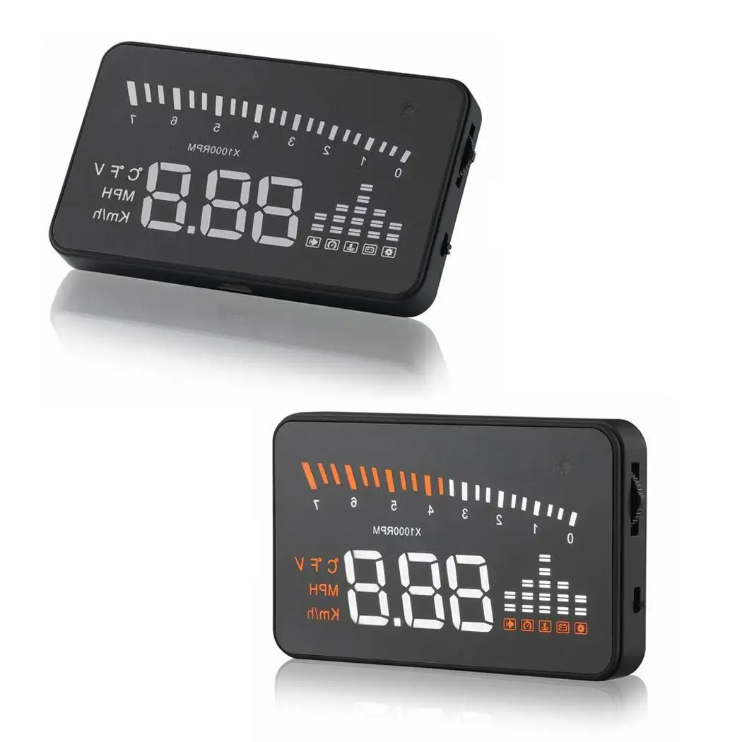 3 дюймовый X5 OBD Автомобильный дисплей на головке авто монитор скорости GPS HUD
