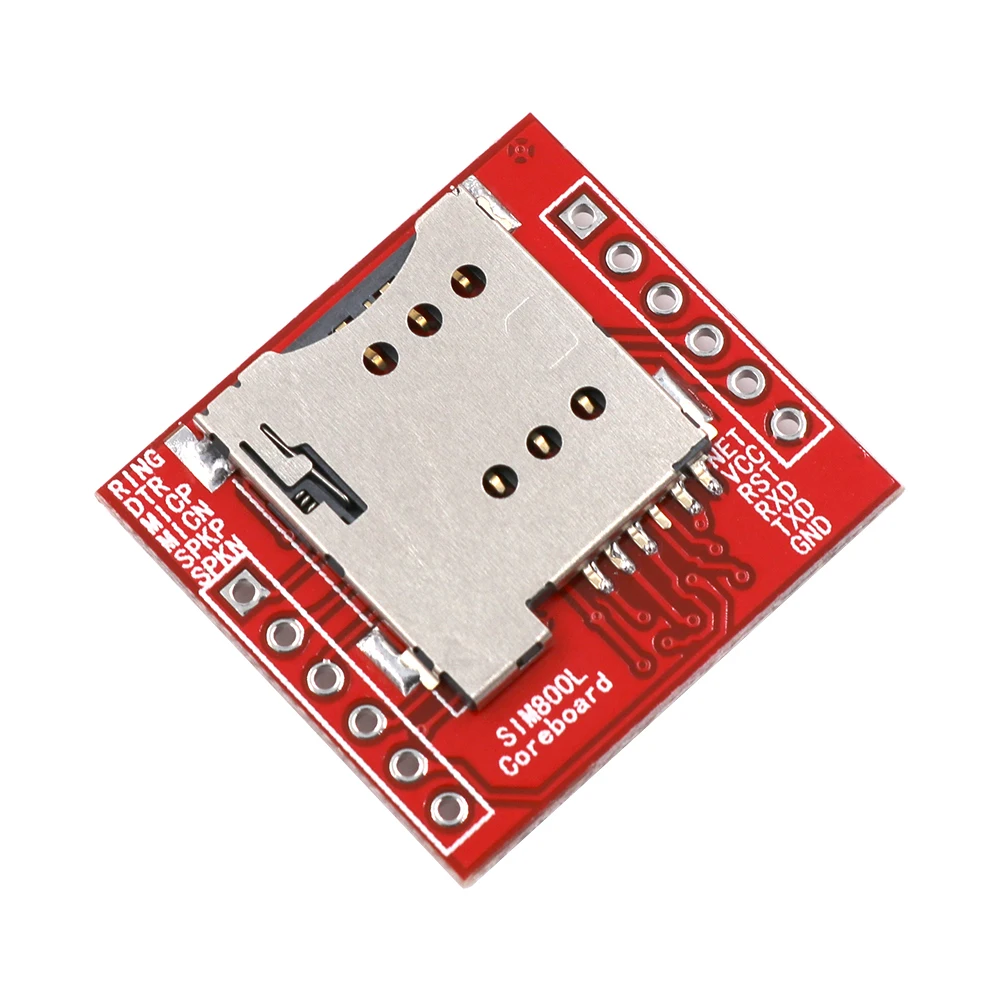 Универсальный SIM800L GPRS GSM SIM плата четырехдиапазонный Встроенный ttl с антенной для
