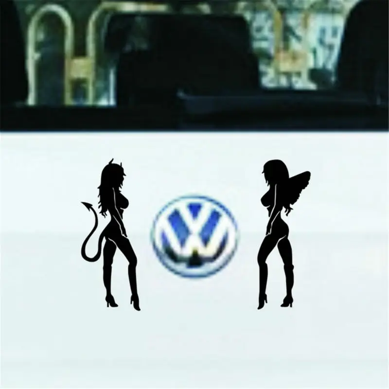 Виниловая наклейка на автомобиль 1 шт. с символическим изображением ангела