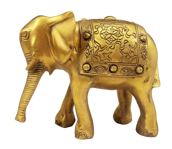 

Pure copper, vertical elephant ornament, geomantic, ornament