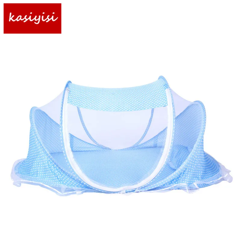 Мягкая детская кроватка 0 3 лет постельное белье с москитной сеткой складная