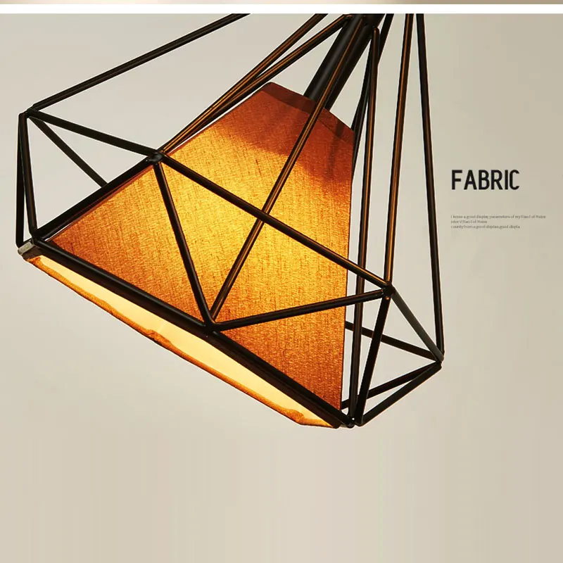 Скандинавский современный простой ресторанный подвесной светильник креативная