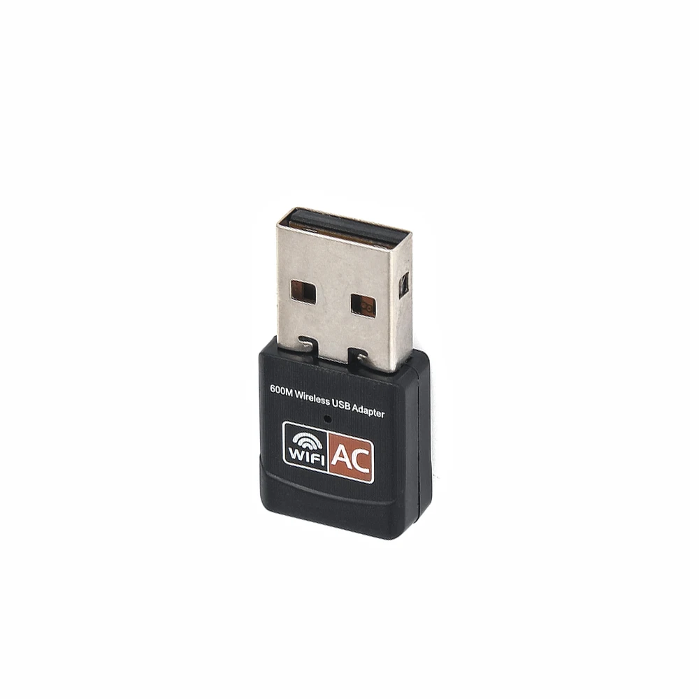USB Wifi адаптер 600 Мбит/с беспроводная сетевая карта Ethernet антенный приемник LAN AC