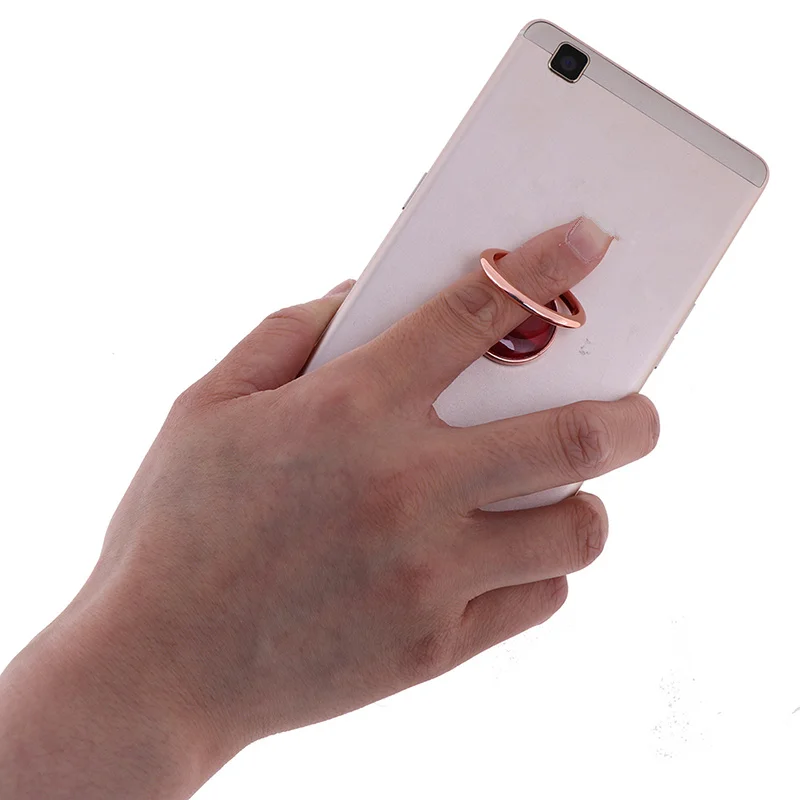 Металлический круглый перстень подставка для смартфона держатель мобильного
