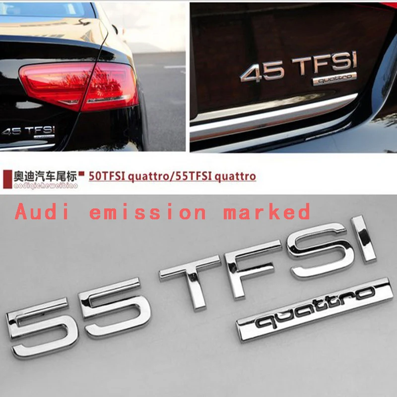Новый Audi A3/A4L/A5/A6L выбросов стандарт 30/35/40/45/50 TFSI задней маркировки наклейки