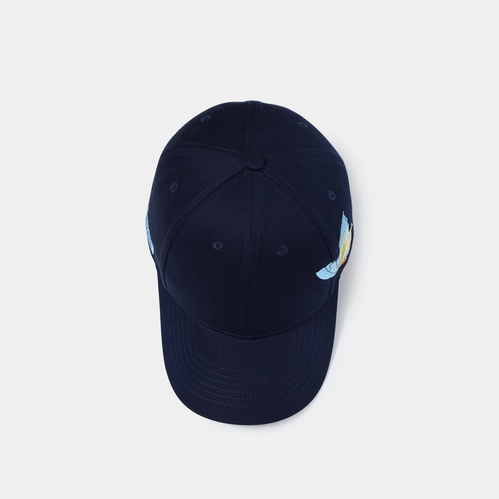 NUZADA Bone Caps Embroidery Butterfly Women Couple Baseball Cap Snapback Cotton Spring Summer Hat Autumn Double Side Material