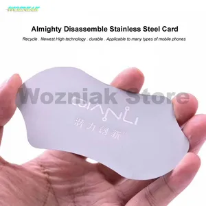 QIANLI инструмент для открытия ЖК-экрана из нержавеющей стали мобильный телефон открытие тонкой карты разобрать до