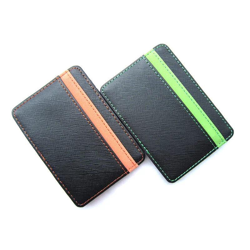 (100 шт/партия) новое поступление Высококачественный pu кожаный волшебный кошелек